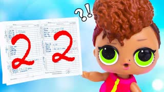 НЕ ПРОШЛА ПРОВЕРКУ! ЗА ЧТО ДВОЙКА?! Мультик #ЛОЛ СЮРПРИЗ Школа Куклы Игрушки Для девочек