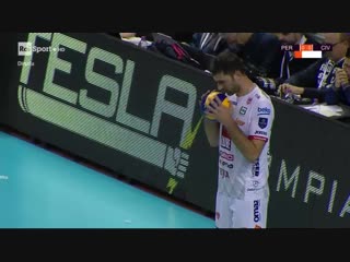 Перуджа - Чивитанова. 17-й тур Чемпионат Италии 2018-2019 по волейболу. Мужчины