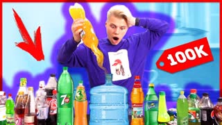 СМЕШАЛ ВСЕ НАПИТКИ ИЗ МАГАЗИНА! ТОП КОКТЕЙЛЬ ИЗ ГАЗИРОВОК