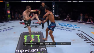 Лучшие моменты UFC Нэшвилл: Сэндхаген vs Фонт